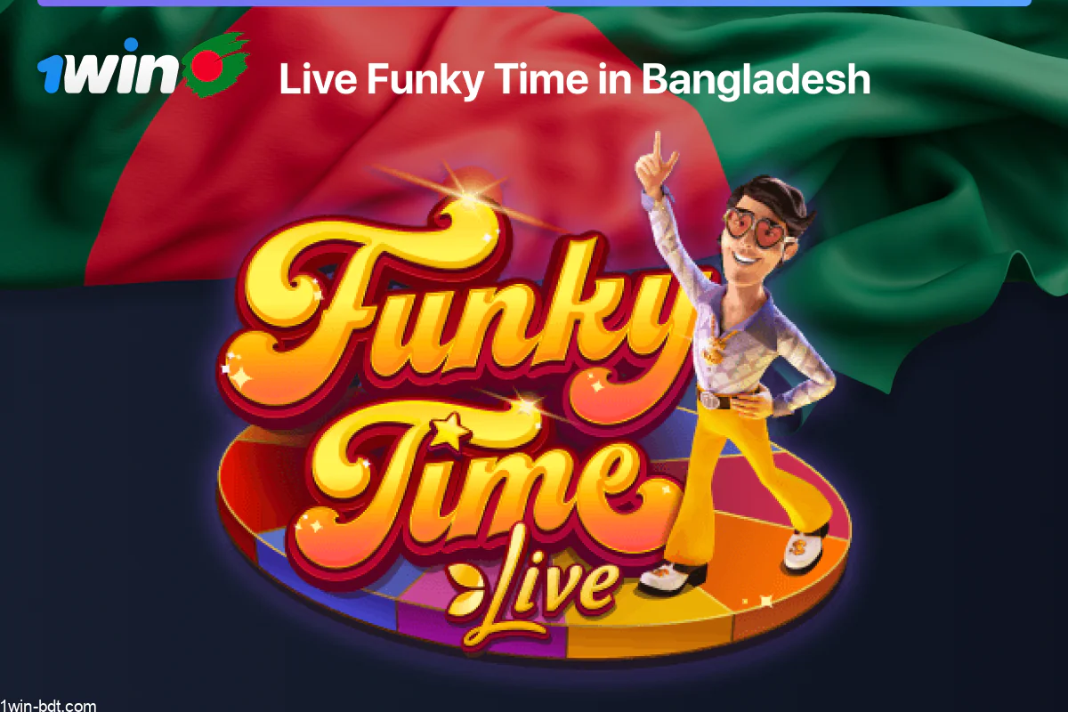 1win Funky Time: Live game show with real-time betting