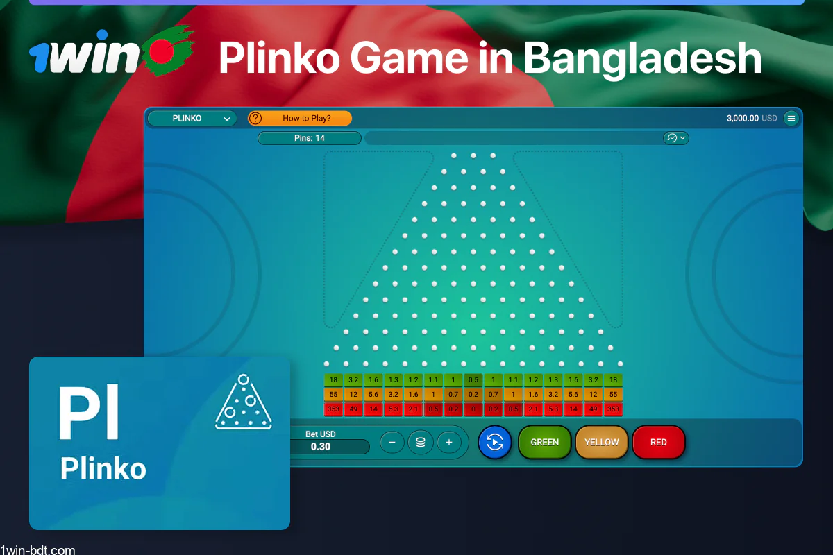 1win Plinko game with excitement and bonus