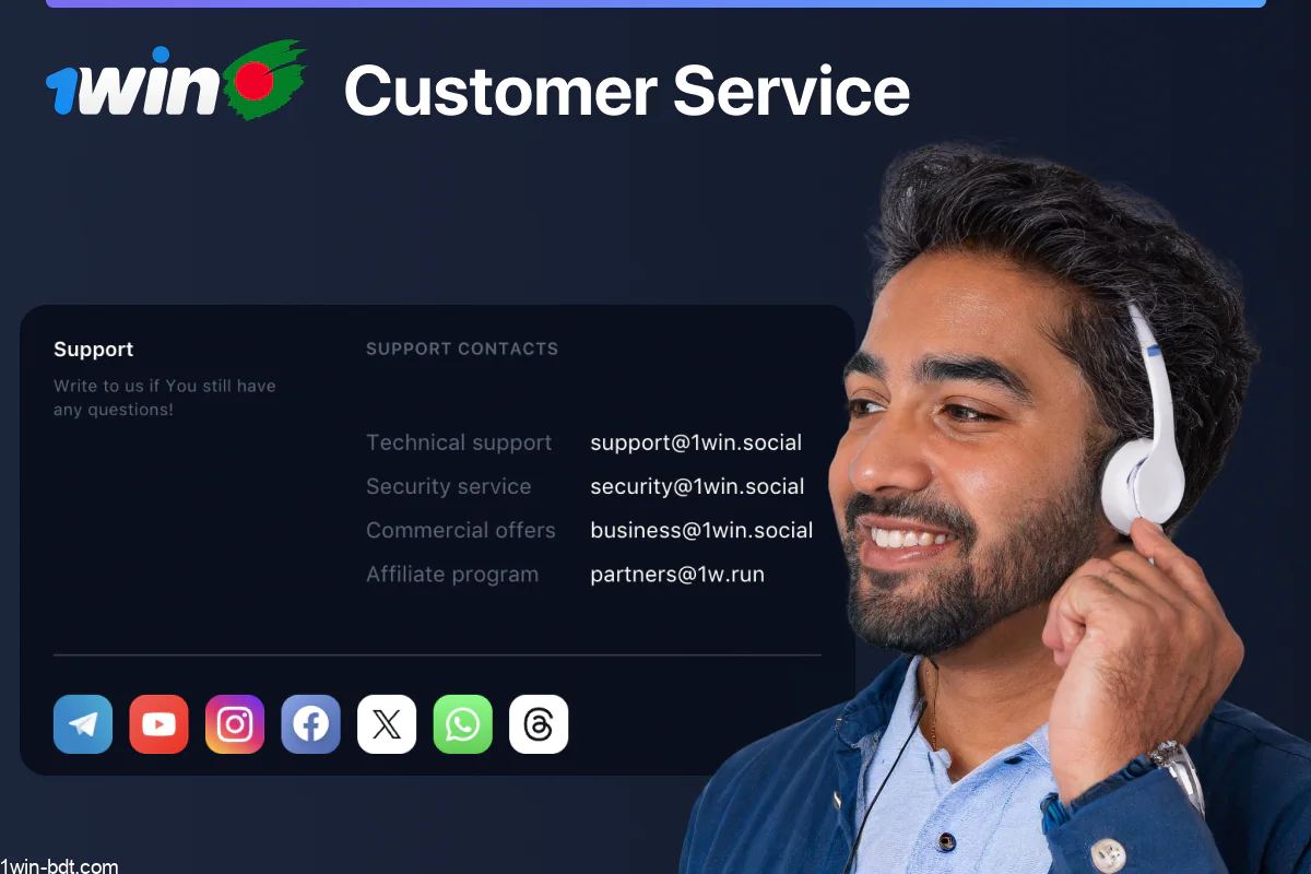 1win Bangladesh customer service and dispute resolution process