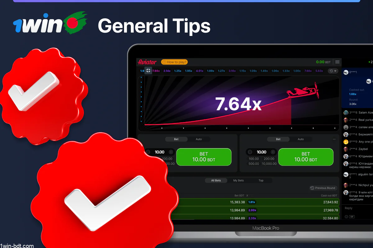 1win Aviator tips for success